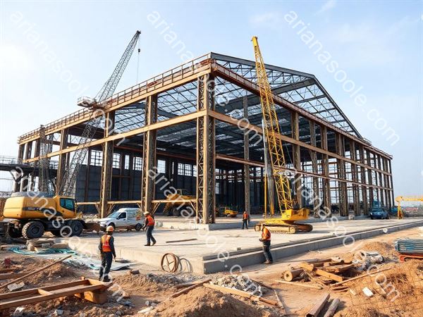 قیمت اجرای فونداسیون سوله