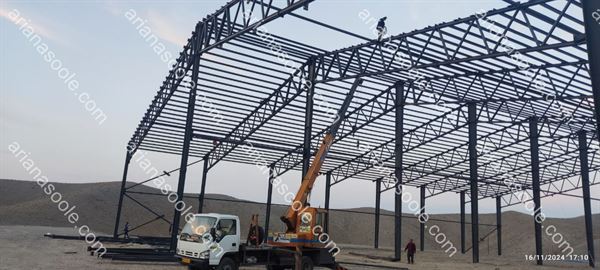 سوله سازی خرپایی سبک در جلفا