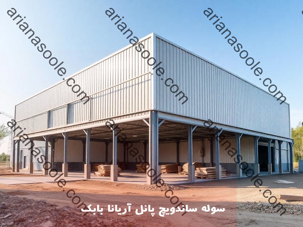 هزینه ساخت سوله با ساندویچ پانل به همراه جدول و توضیحات
