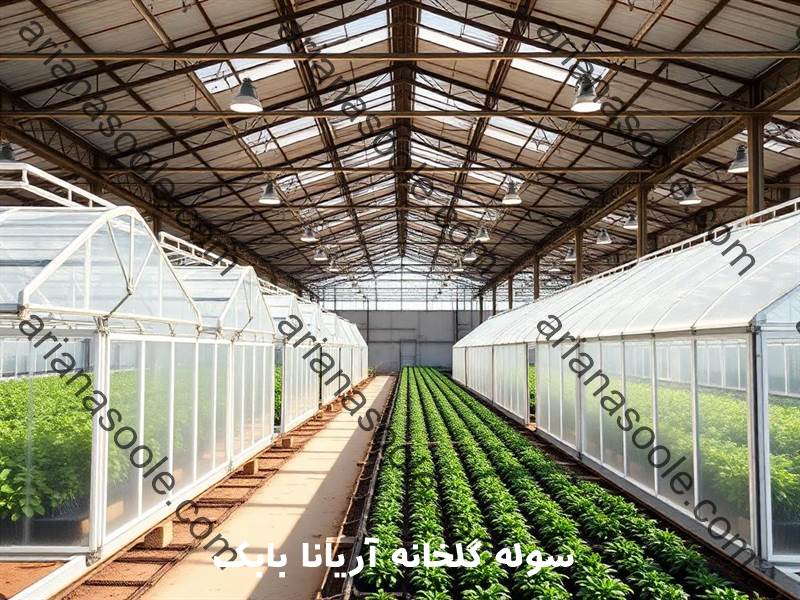 ساخت سوله گلخانه