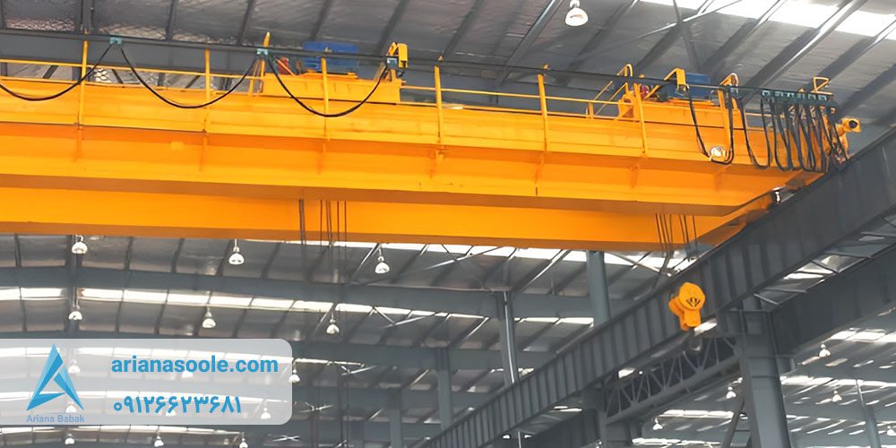 جرثقیل سقفی تک دکل (Single Girder Overhead Crane)