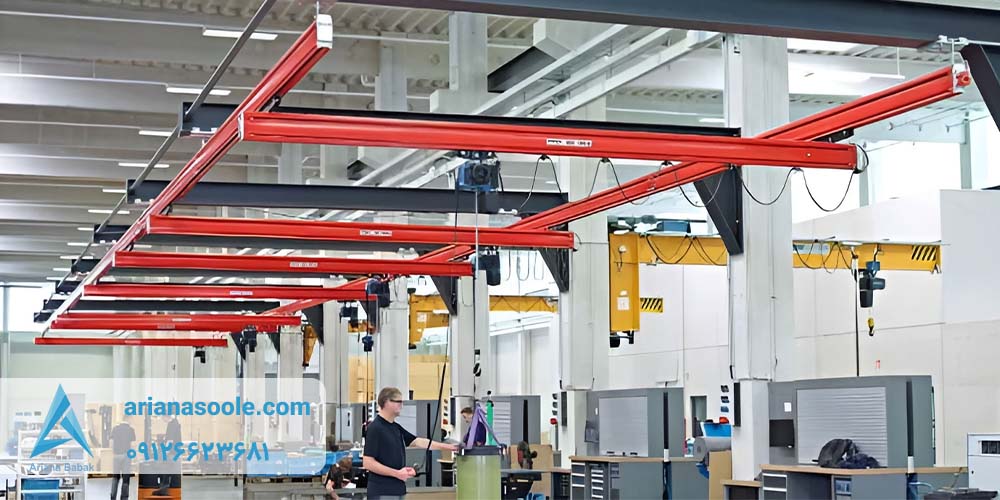 جرثقیل سقفی بالابر (Hoist Overhead Crane)