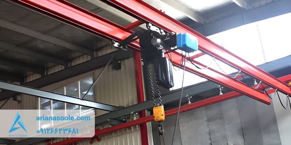 جرثقیل سقفی دو دکل (Double Girder Crane)